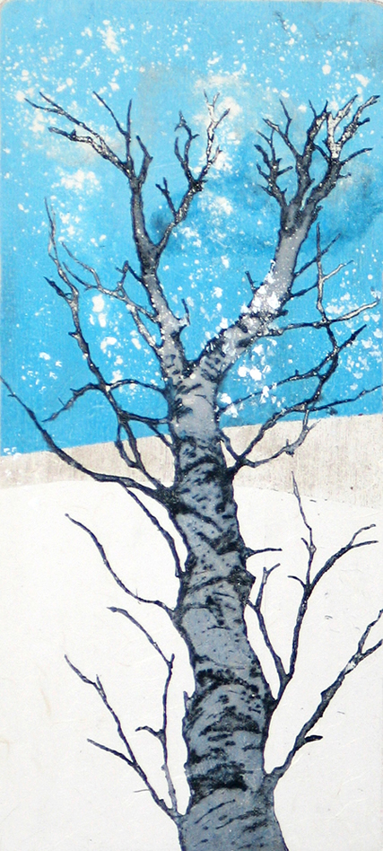 flurry monoprint