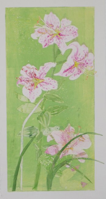 scent of summer floral art print